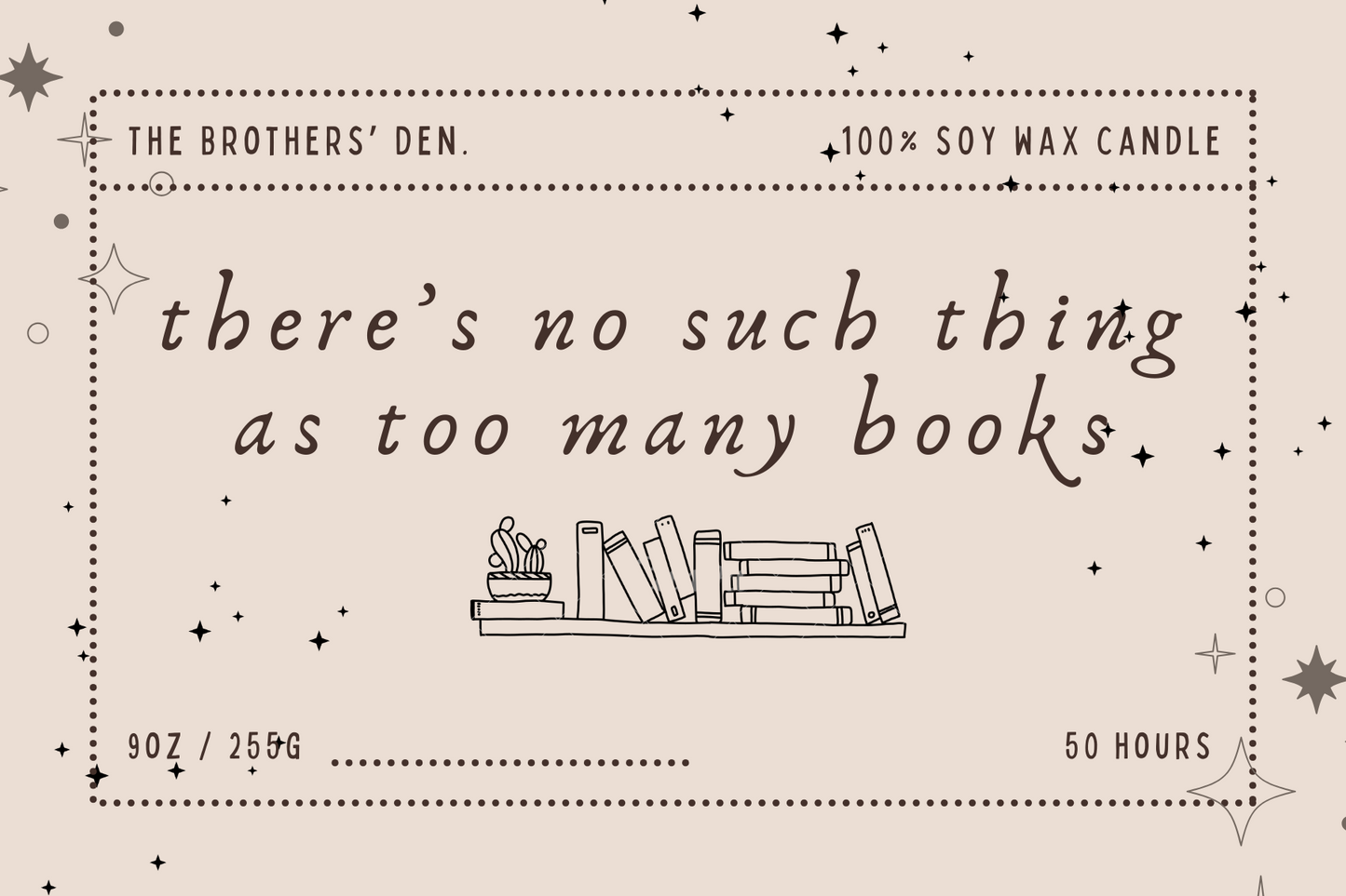 There's no such thing as too many books