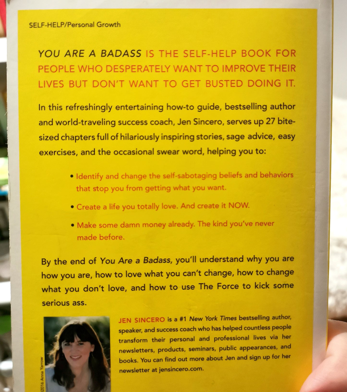 You are a badass by Jen Sincero - Used